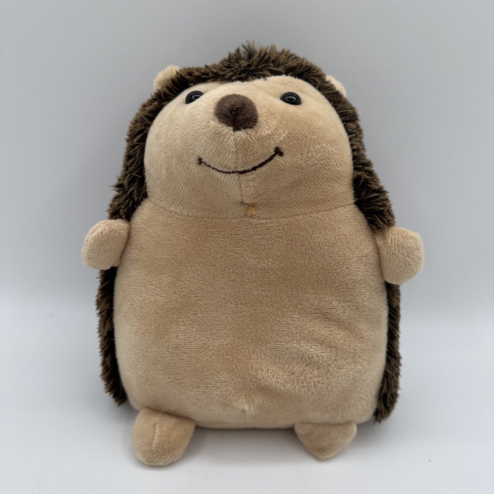 Cute Hedgehog Weighted Door Stop Plush Decorative Home Office Doorstop 8"